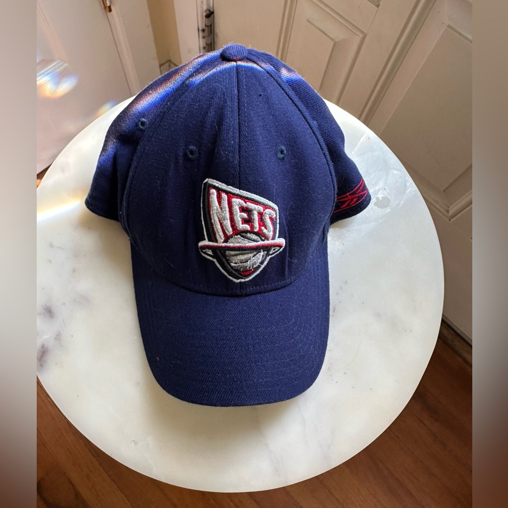 New Jersey Nets New NJ Brooklyn Adidas Team Cotton Blue Red Era Hat Cap